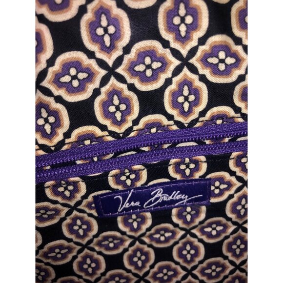 Vera Bradley Paisley Ruffled Purple Purse Shoulder Bag Simply Violet CHA CHA - Picture 10 of 16